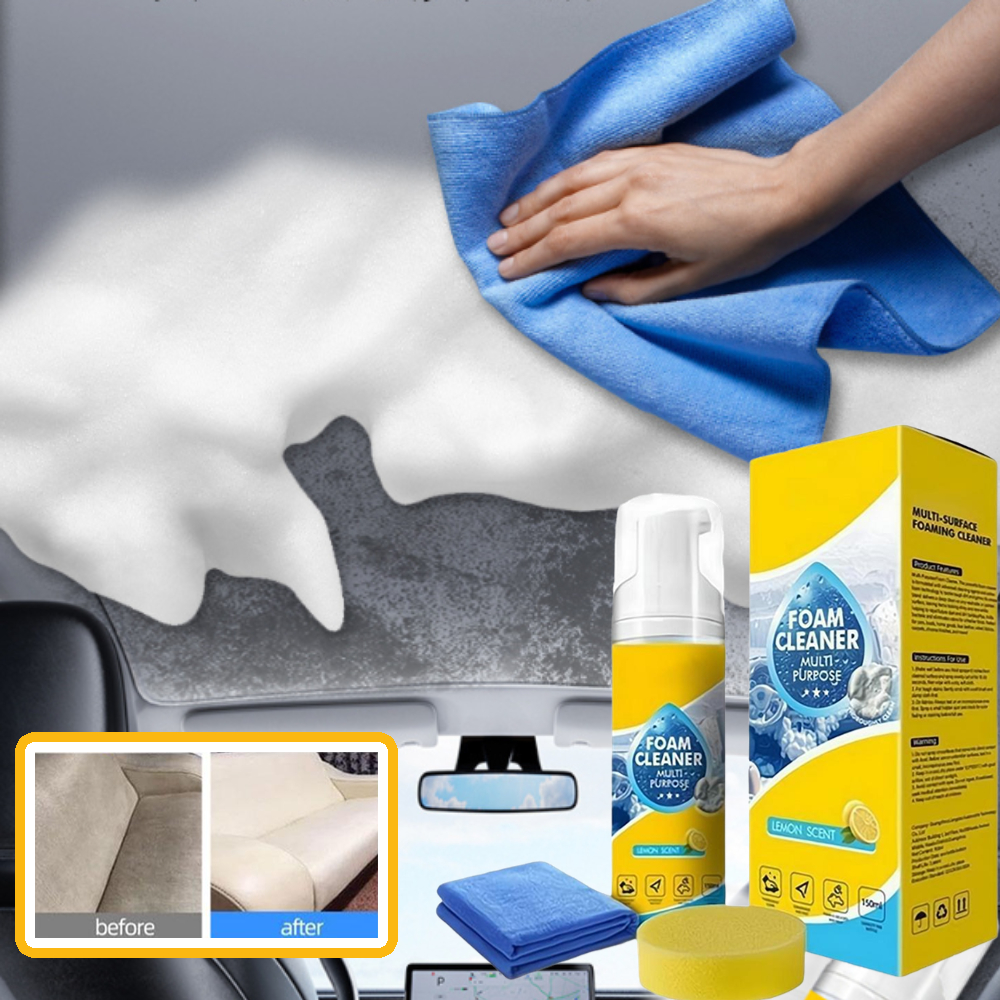 Screen Cleaner Spray - 150ML Multi-enzyme Car Interior Foam Cleaner