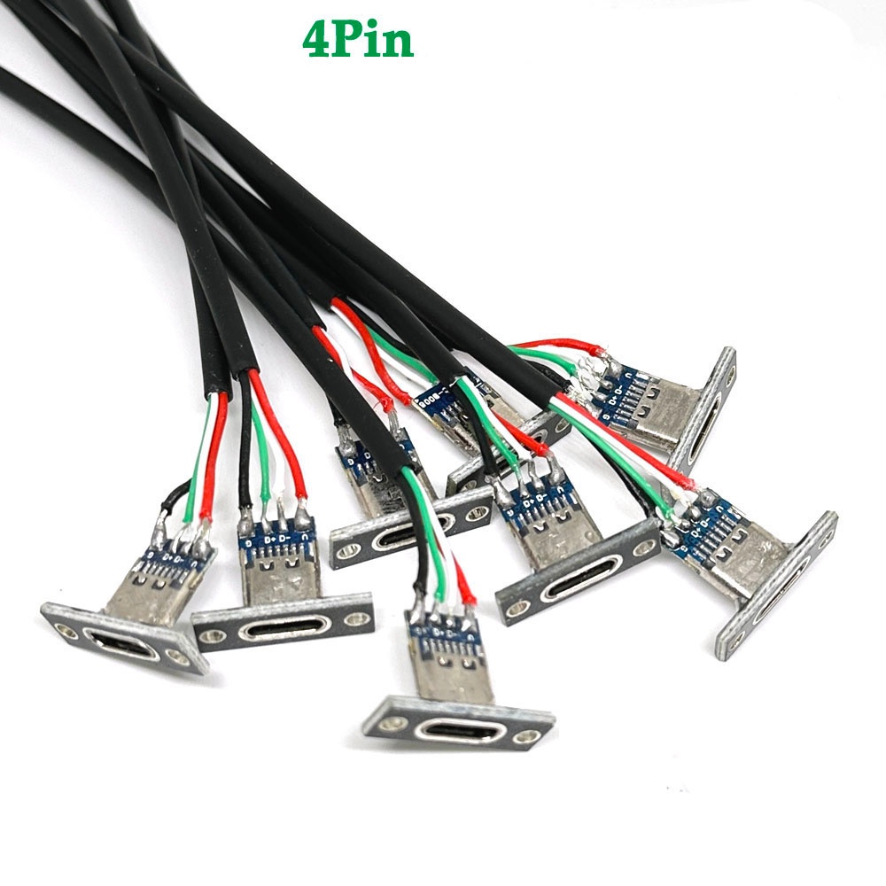 Type C Multiport Adapter - 1/5/10/20Pcs USB 3.1 Jack Connector 2Pin