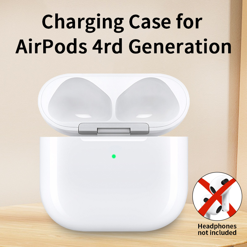Power Bank Wireless - AirPods 4 Charger Case Replacement w/