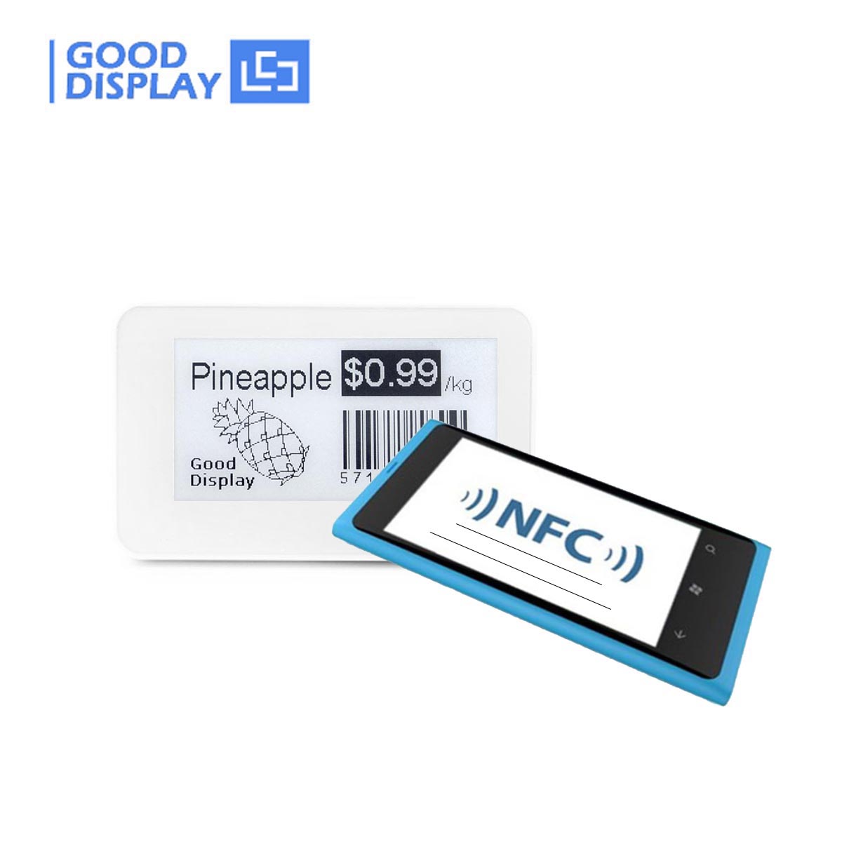 Power Bank Wireless - 2.13 Inch Wireless Passive NFC-Powered E-Paper