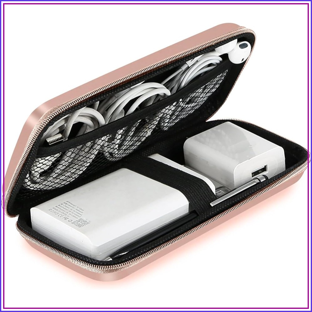 Tech Accessories - Travel Essential Electronics Organizer Pouch Charger