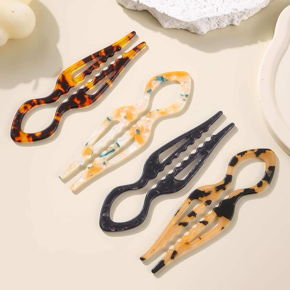 U-Shaped Hair Sticks Tortoises – обзор и цена Tech Accessories For Women