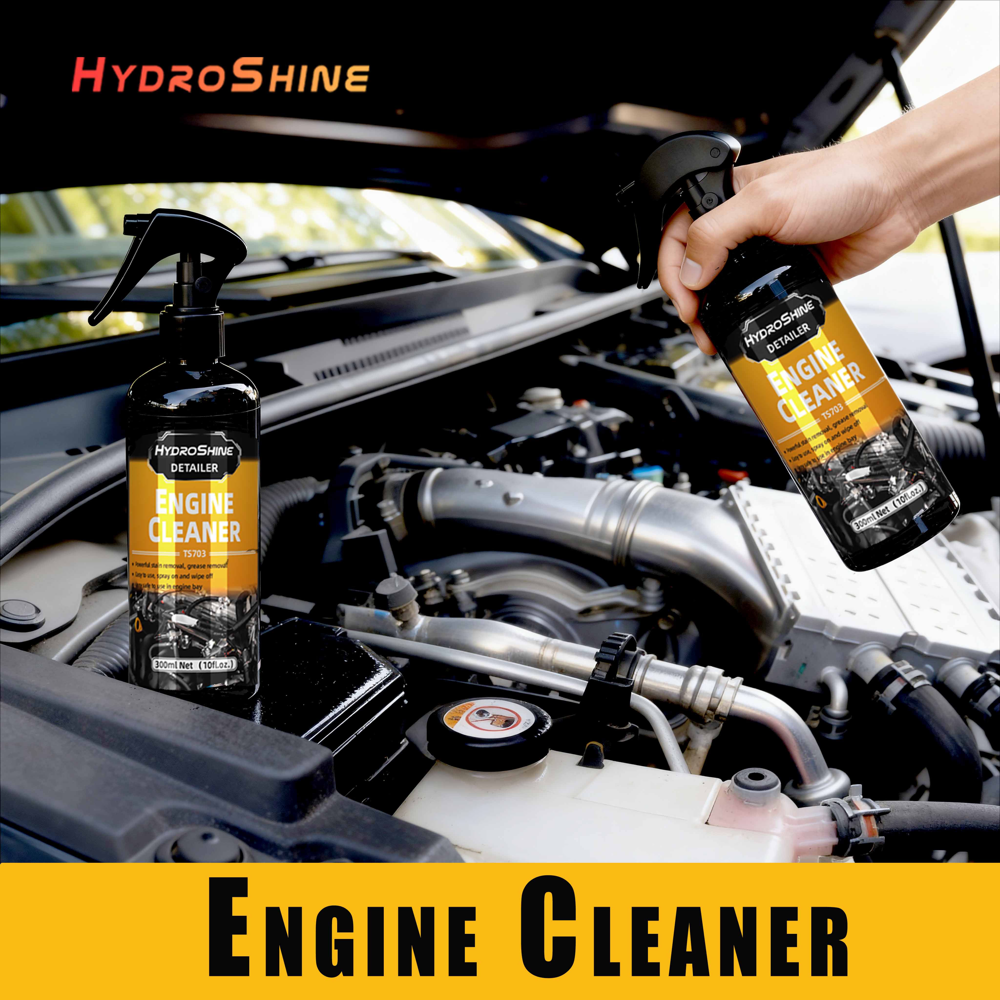 Hydroshine Engine Bay Cleaner  – обзор и цена Screen Cleaner Spray