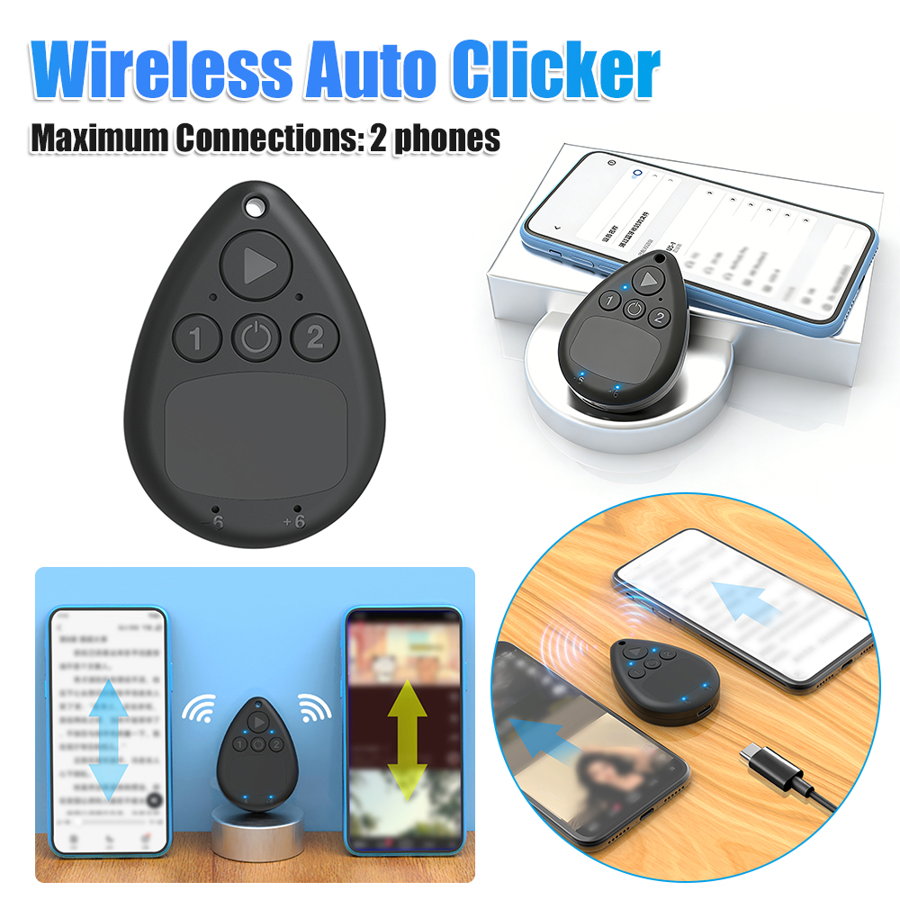 Wireless Auto Clicker with Bat – обзор и цена Power Bank Wireless