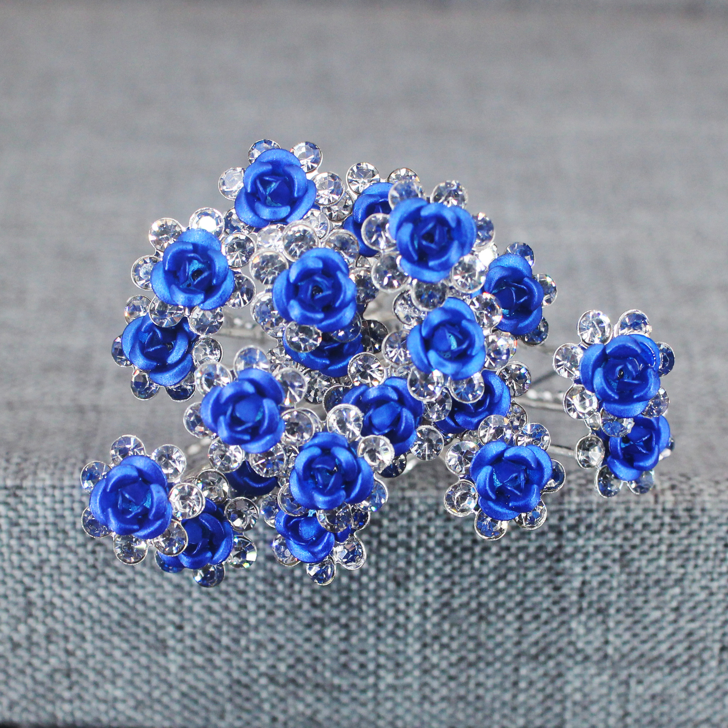 20PCS Rose Flower Rhinestone H – обзор и цена Tech Accessories For Women