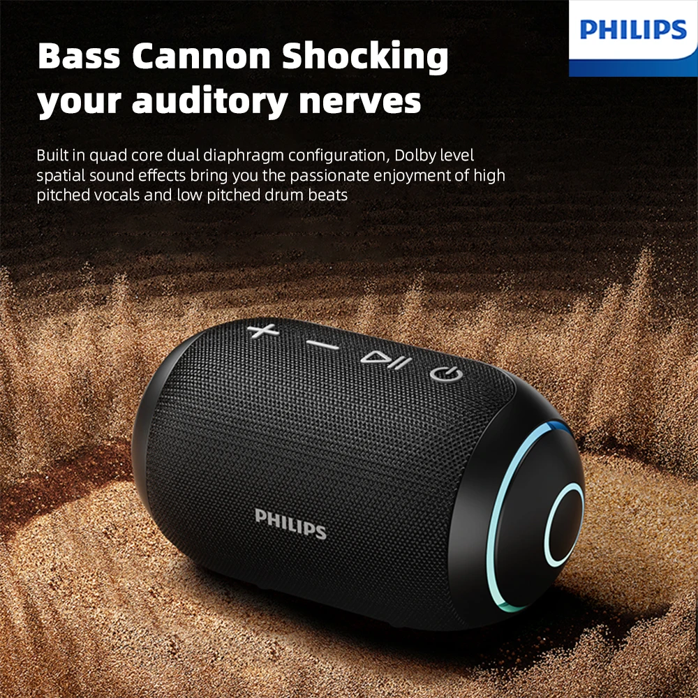 Philips TAS3209 Outdoor Portab – обзор и цена Power Bank Wireless