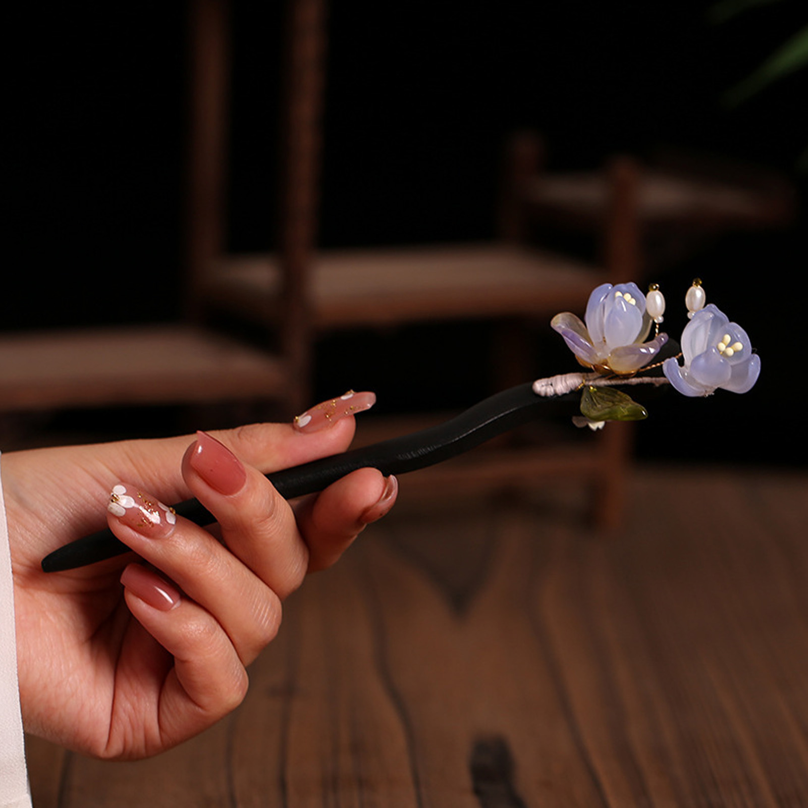 Vintage Wooden Flower Hairpin  – обзор и цена Tech Accessories For Women