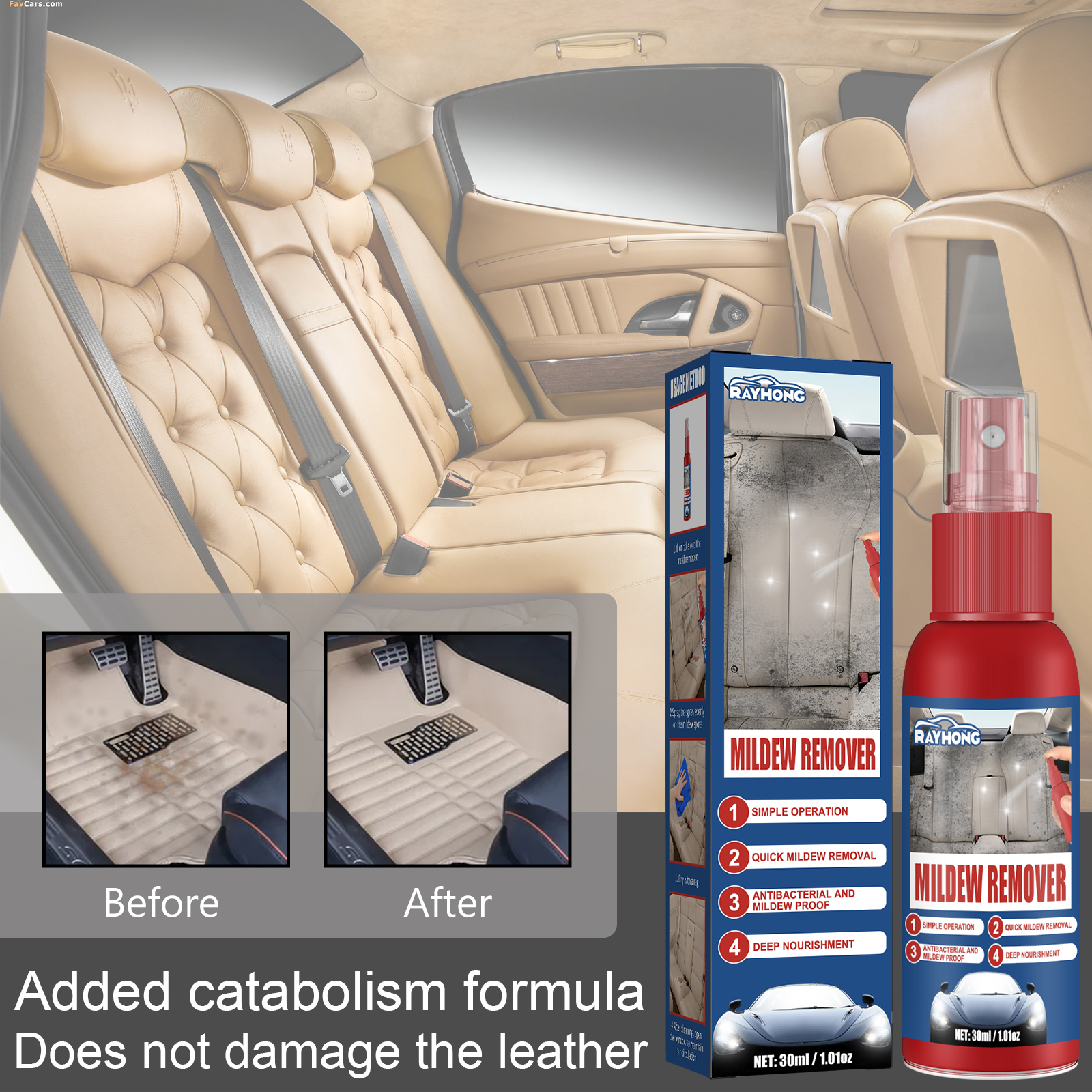 Car Mildew Remover Spray Multi – обзор и цена Screen Cleaner Spray